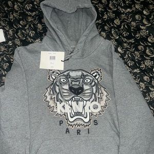 Kenzo grey large hoodie $400